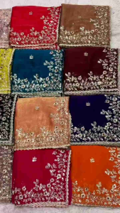 Georgette Embroidery Sarees