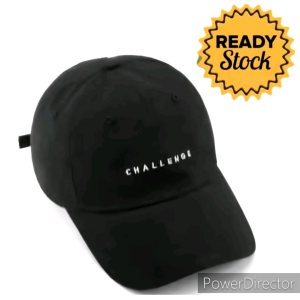 Topi Distro ChallengeTopi Baseball Pria Dewasa Snapback Golf Caps Casual Gaul Import Luar Negri Korean Style Keren Bahan Tebal Polos Fashion Cowok Korea Kekinian Viral Terbaru Snap Back Sport Outdoor Anti Panas Matahari