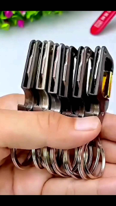 Gantungan Kunci Karabiner 3in1 Multifungsi/ Gantungan Kunci Mobil Motor