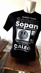 Reformic Tshirt Edisi Mungkin Caleg / Kaos kritik / Kaos Politik / Kaos Kata / Distro