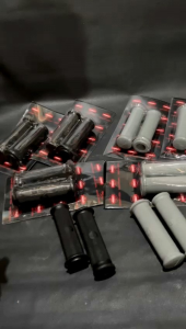 Handgrip Handsfat Model Bintik Cung Vespa Super Sprint Tua Grade A Hitam Abu Bagus Mengkilap Original Empuk Kualitas Bagus Grosir Eceran