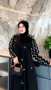 gamis dress nada anti UV by Arsyakayla