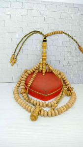 tasbih tijani kayu KEMUNING GADING ASLI A80
