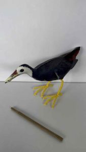 Patung Burung Ruakruak Kareo padi - Jontrot Wak Wak