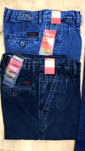 Jeans Trung Niên Thun Tay Ngắn Dáng Dáng Dài Đường Chiều Thân Cao Su Cao Cấp