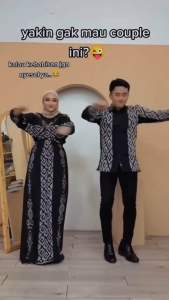 Batik Premium Kemeja Tenun Pria Slimfit & Black Dress Clara Wanita Couple: Baju Kondangan, Lebaran, & Prewedding Terbaru