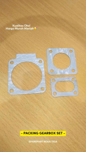 Perpak / Packing Set gear box isi 4 (44E) Sparepart Roda Tiga
