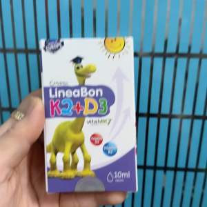 LINEABON Vitamin K2 D3 / Imochild - D3 K2 MK-7 và DHA - Hỗ trợ bé phát triển chiều cao và trí não FTL