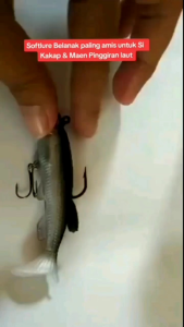 UMPAN CASTING SOFTLURE MODEL BELANAK