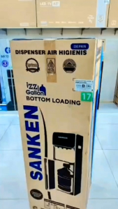 dispenser sanken 3 kran galon bawah pipa stainless stell