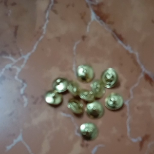 Bộ 10 cúc đồng size ~18-2cm để đơm túi  áo vest