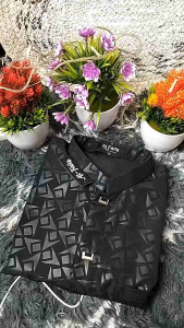 kemeja embos motip siruken pria dewasa tangan pendek