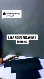 Rak Dinding Minimalis 1 Set 3PCS FREE PAKU PEMASANGAN