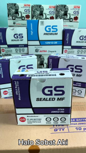 DIJAMIN ORIGINAL BERKUALITAS GS ASTRA GT6A GM5Z 12 VOLT 5 AMPER SEPEDA MOTOR BLITZ JOY PULSAR ZONE SCOOTER YT7C MTX5AL YB5LB