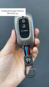 Casing Kunci Besi Titanium New HRV 2022 ke atas