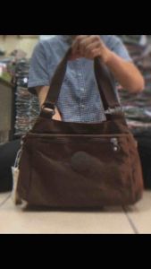 รุ่นใหม่ ผ้าคลิปลิ้ง‼️#Lingkub2418 ขนาด12นิ้ว ผ้าคลิปลิ้ง#กระเป๋าผู้หญิง#กระเป๋าถือ แบบมีสายสะพายยาว