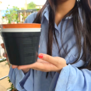 กระถางพลาสติก กระถางต้นไม้ทรงกลม 4 นิ้ว ชุด 30ใบ 50ใบ