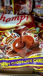 CHAMPI CHOCO FILLED CHEWY CHOCOLATE CANDY