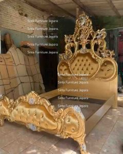 COD tempat tidur raja ukir jati