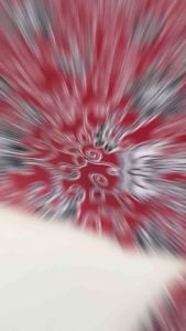 Baju Batik Seragam Sekolah Motif Bunga Rampe Merah Size SD