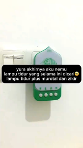 SPEAKER Murottal 24 Jam All Zikir Ruqiah List Ayat Al-Quran Surah Lampu Tidur / Speaker Murottal Al-Quran Lampu Tidur