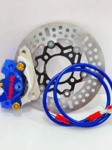 Paket Kaliper Brem + Piringan MIO SMILE MIO SOUL disc lubang 4 ukuran standar