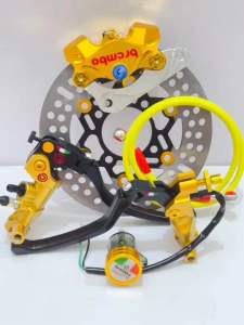 Paket Pengereman Depan MIO SMILE & SOUL Master Rem Kaliper Piringan Disc