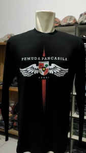 T-shirt/Kaos Terbaru Cotton Pemuda Pancasila Baju Koti Termurah Seragam Pemuda Pancasila Pria 2023 - M,L,XL, Patch Sablon Platisol (No Brand)