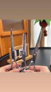 BEGINNER FRIENDLY GROOMING SCISSORS PET CURVED SCISSORS PET SCISSORS PROFESSIONAL PET SCISSORS  GUNTING GROOMING 宠物弯剪 宠物剪刀 宠物理发剪刀