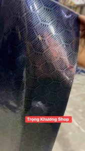 Decal VÂN TỔ ONG MẪU MỚI khổ 60cm dán che khuyết điểm cho xe máy laptop.. và nhiều vật dụng