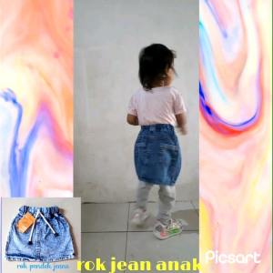 ROK JEAN ANAK PEREMPUAN USIA 1 SAMPAI 5