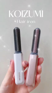หวีไฟฟ้าพกพาไร้สาย [พร้อมส่ง] Koizumi KHR-6420 Hair Iron