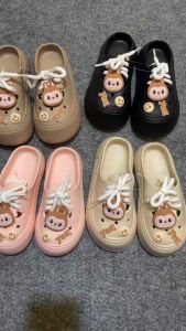 Sandal sepatu labubu trendy anak perempuan sendal sepatu tali labubu best seller