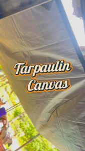 Saverstore [2 Meter x 1 / 1.5Meter] Sunscreen Tarp Tarpaulin Rainproof Cloth Waterproof Sunscreen Shade Multipurpose