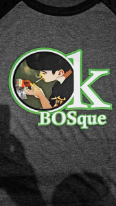 KAOS RAGLAN PRIA SABLON OKE BOSQUE \ KAOS RAGLAN PRIA LENGAN panjang ATASAN PRIA / KAOS MURAH / KAOS DISTRO / KAOS SIMPLE / T-SHIRT PRIA
