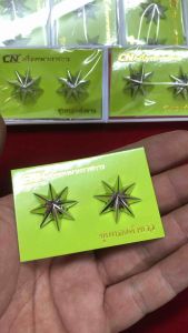 ดาวตำรวจ ร้อยตำรวจตรี ร้อยตำรวจเอกชุปทองคำขาว ขาเกลียว