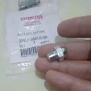 bolt hex cap 8x8 baut ujung besi step depan cbr 150r k45a cbr 250r cbu supra gtr original honda