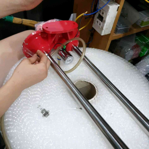 cặp kèn hơi thái đỏ 65cm -60cm to vang 12v 24v cho xe có bình hơi có clip thử nhanh
