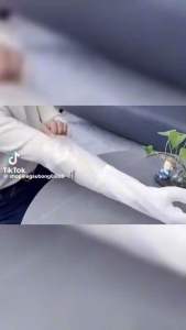 Găng tay rửa bát lót nỉ