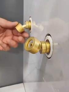 Bộ chỉnh tâm sen tắm bằng đồng