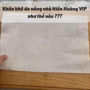 1KG KHĂN VẢI KHÔ ĐA NĂNG(20-30cm) Trơn (thay thế khăn giấy  nhúng nước ấm lau vệ sinh cho bé)