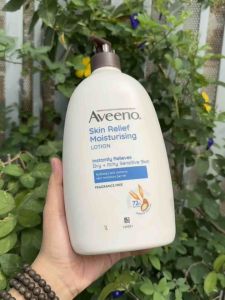 Sữa dưỡng thể không mùi Aveeno Skin Relief Moisturising Fragrance Free Body Lotion 1L