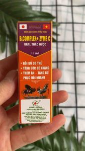 Bcomplex + zyme c oral thảo dược - Bồi bổ cơ thể tăng sức đề kháng tăng tính thèm ăn mau phục hồi