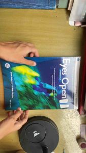 [หนังสือมือหนึ่ง] แบบฝึกหัด Eyes Open 1 Workbook A2 วิชาภาษาอังกฤษ พื้นฐาน ม.ปลาย/ม.4 สสวท. ทักษะ ฟัง พูด อ่าน เขียน