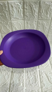 RSHOP 8"INCH 1 Lusin Piring Makan Persegi Piring Makan Plastik Premium Berkualitas