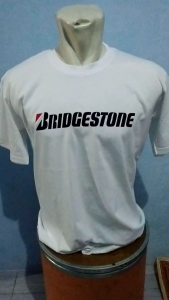 TSHIRT KAOS BRIDGESTONE BAJU DISTRO PRIA DEWASA LENGAN PENDEK KATUN COMBED 30S
