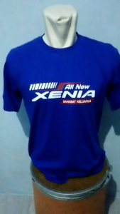 KAOS XENIA KAOS OTOMOTIF MOBIL DEWASA LENGAN PENDEK COMBED 30S
