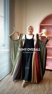 OVERALL LINEN | KIMY OVERALL By fefastyle