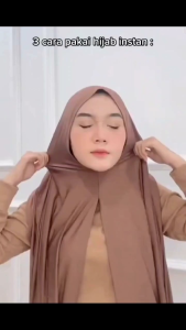 Kerudung Pasmina Oval Instan Jersey Premium Hijab Pashmina Wanita Dewasa