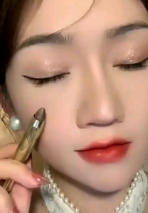 COD BRUSH matte glitter eyeshadow pensil 2 in 1 plus perona mata berkilau 6 warna